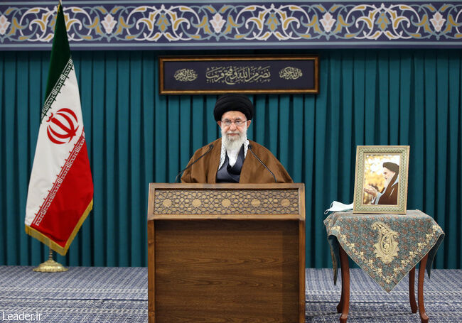 The Leader In a televised speech on the occasion of International Quds Day