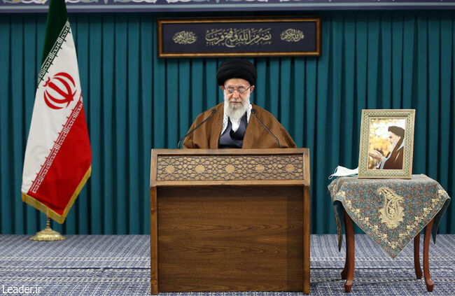 The Leader In a televised speech on the occasion of International Quds Day