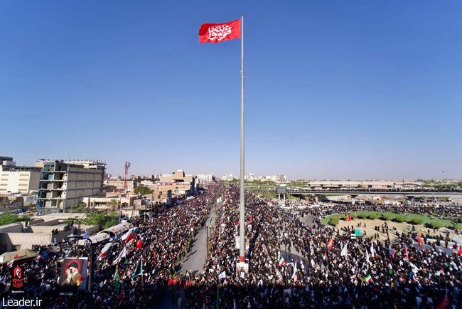 تشییع پیکر مطهر امام شهید در نجف اشرف
