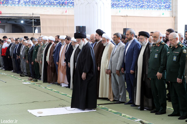 Headline: The Leader of the Islamic Revolution's Eid al-Fitr Sermon