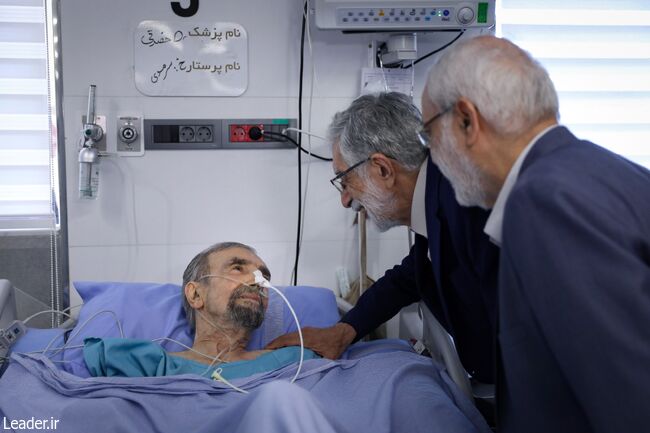 عیادت از آقای موسوی گرمارودی