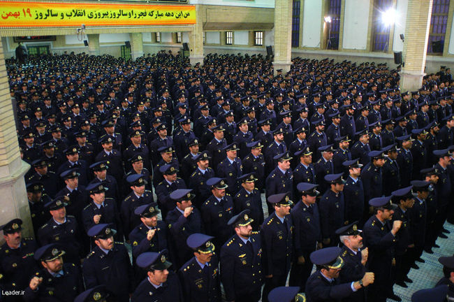 ديدار جمعي از فرماندهان و كاركنان نيروي هوايي ارتش جمهوری اسلامی ایران