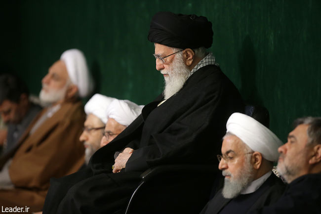 Траурная церемония в хусейние имама Хомейни (ДБМ)