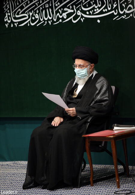 The Leader of the Islamic Revolution at the students' mourning ceremony on the occasion of Arba'een of Imam al-Husayn (a):