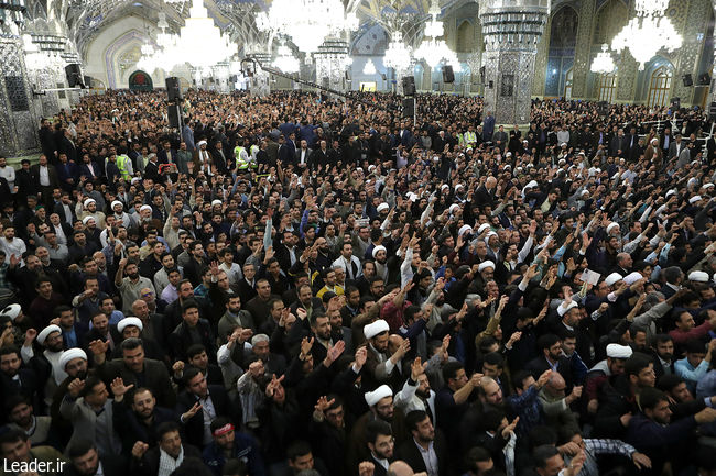 Ayatollah Khamenei delivers Nowruz speech in Mashhad