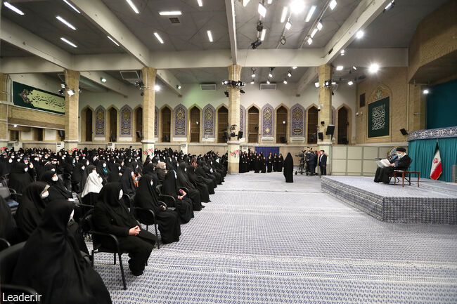 In a meeting with hundreds of educated and politically active women