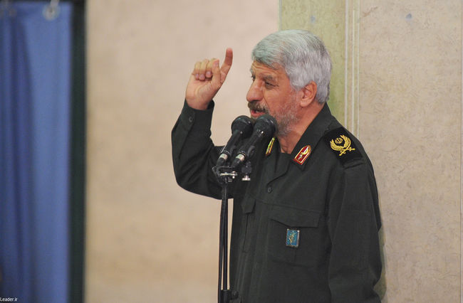 دیدار شرکت‌کنندگان در مجمع سراسری فرماندهان و مسئولان سپاه پاسداران انقلاب اسلامی