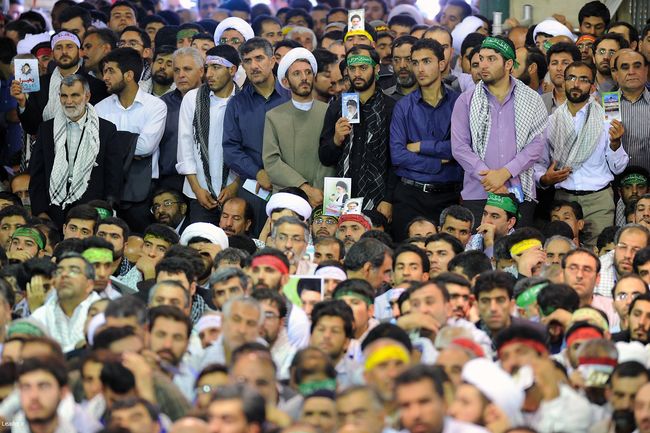 دیدار جمع پرشور هزاران نفر از مردم فارس