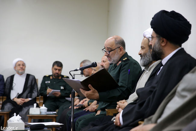 Rencontre avec les responsables du Congrès des 6200 martyrs de la province de Markazi