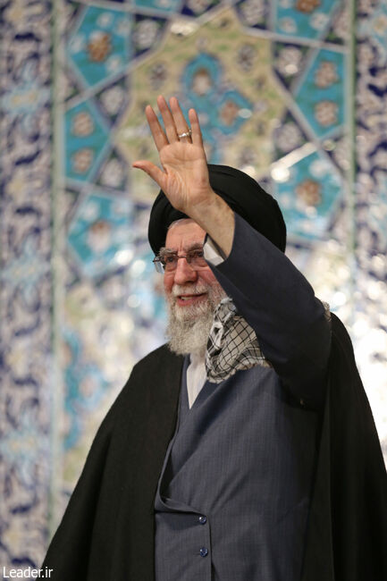 he New Year's speech at the gathering of pilgrims and neighbors of the holy shrine of Imam Reza (a.s)