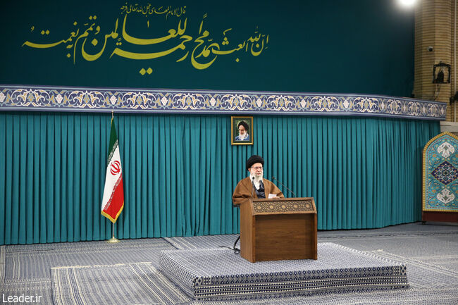 İslam İnkılabı Lideri Ayetullah Hamanei'nin Bi'set bayramı dolayısıyla canlı yayında konuşması
