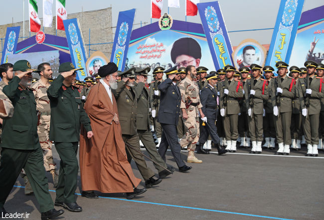 Ayatollah Khamenei attends graduation ceremony for Iran's Army cadets