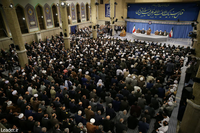 Ayatollah Khamenei among participants in the Intl. Unity confab