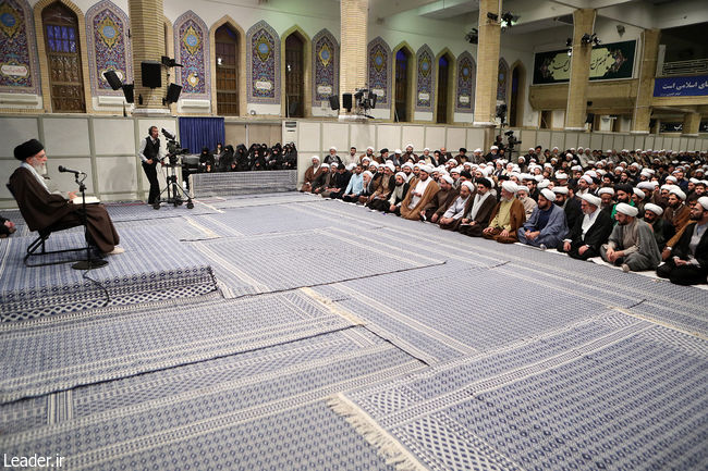 Ayatollah Khamenei in Dars-e Kharej session