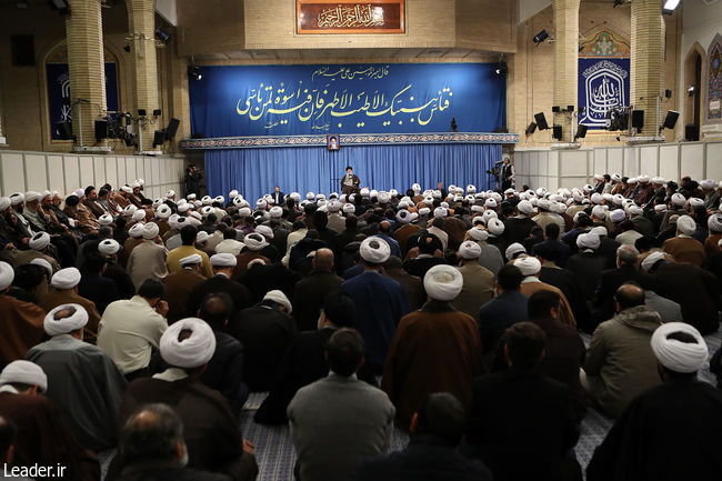 Ayatollah Khamenei in Dars-e Kharej session