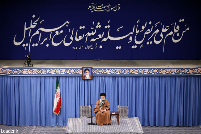 Ayatollah Khamenei meets with thousands of nurses