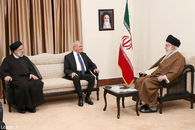 In a meeting with the President of Iraq, the Supreme Leader of the Islamic Revolution