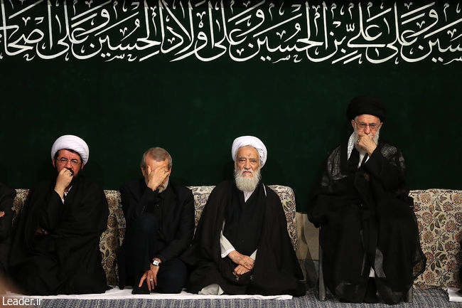 إقامة مراسم عزاء ليلة عاشوراء الإمام الحسين(ع) بحضور قائد الثورة الإسلامية المعظم