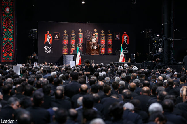 1405-ci ilin Məhərrəm əzadarlığı mərasiminin axırıncı gecəsi
