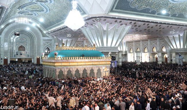 The Leader's Address: Grand Ceremony Commemorates Imam Khomeini's 34th Passing Anniversary