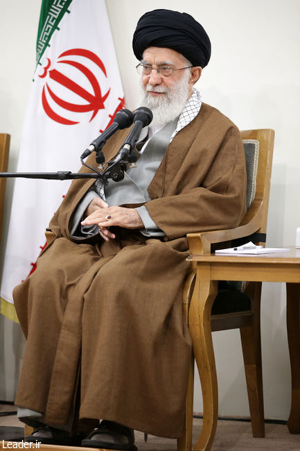 Ayatollah Khamenei meets with Hajj officials