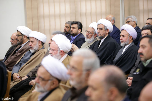 Ayatollah Khamenei meets with Hajj officials