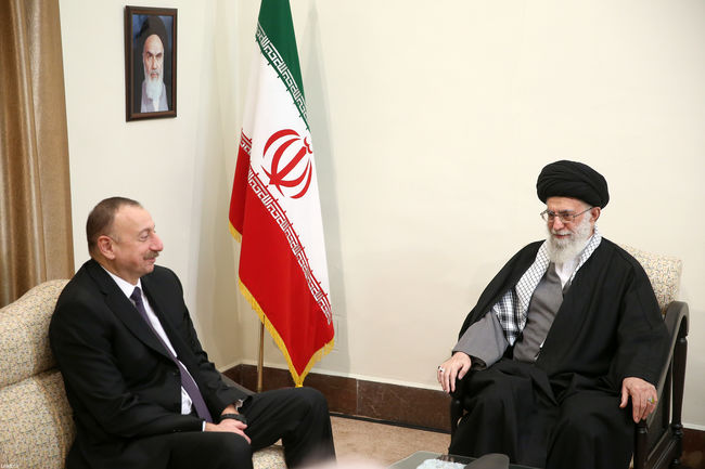 رہبر انقلاب اسلامی سے جمہوریہ آذربائیجان کے صدر کی ملاقات