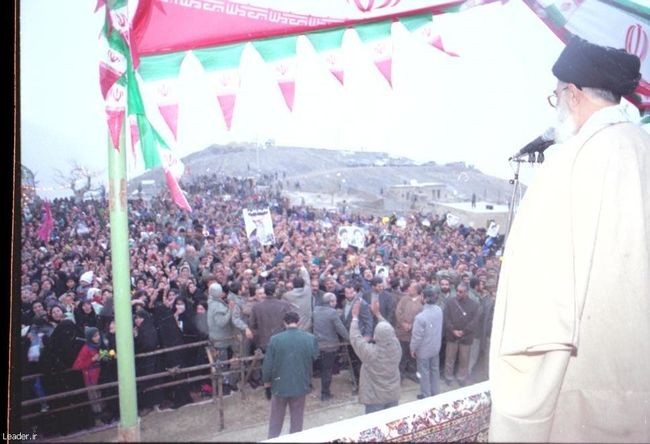 ديدار مردم‌ پرشور روستا ي هزاوه‌ و مناطق‌ اطراف‌ 