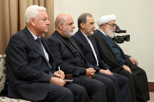 Irak başbakanı Haydar el-İbadi’nin İslam inkılabı Rehberi tarafından kabulü
