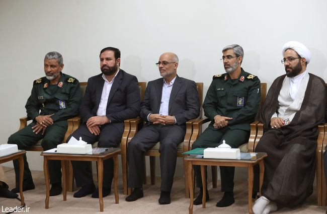 بیانات رهبر انقلاب در دیدار اعضای کنگره شهدای هرمزگان