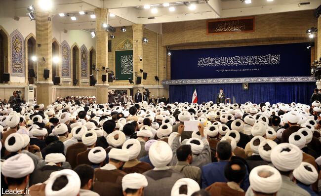 The Leader met with religious scholars, seminary students, and Islamic Missiology activists.