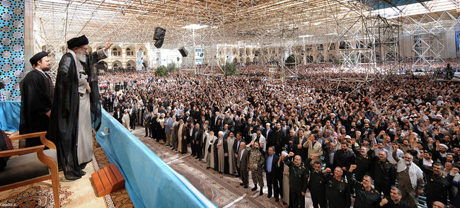 مراسم بزرگداشت بیست و پنجمین سالگرد رحلت بنیانگذار جمهوری اسلامی ایران حضرت امام خمینی(ره)