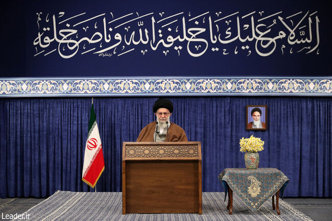 پیام رهبری بهمناسبت آغاز سال 1400 هجری شمسی