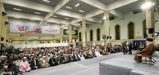 Participants in an intl. conference bringing together advocates of the Household