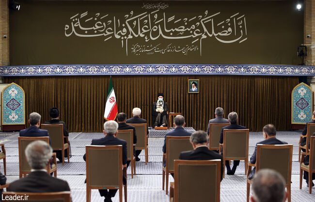 دیدار رئیس‌جمهور و اعضاء هیئت دولت