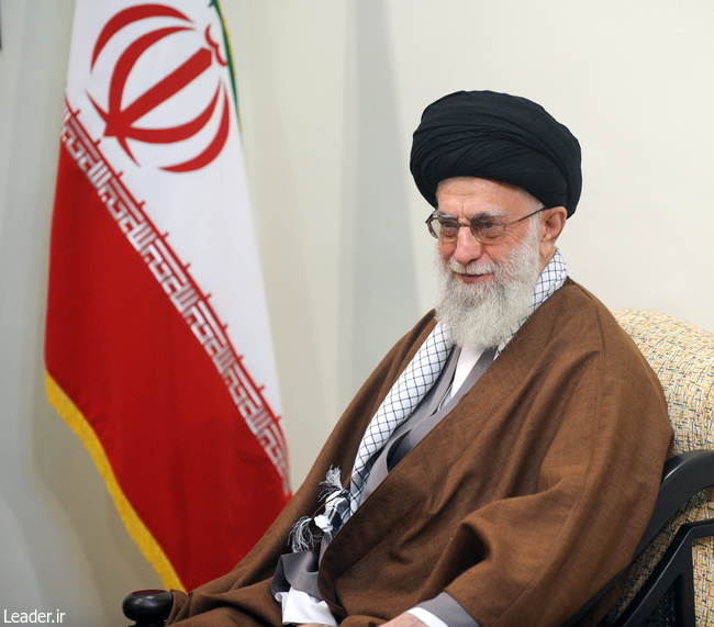 Chairman of Bosnia’s presidential council and his entourage meets with Ayatollah Khamenei.