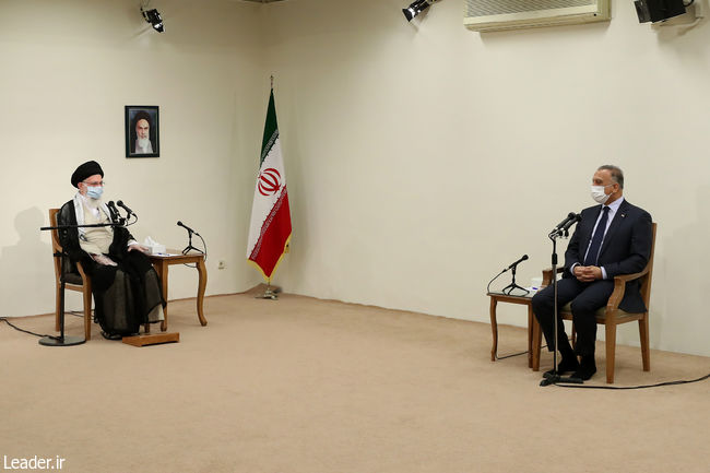 Ayatollah Khamenei receives Iraq’s PM Mustafa al-Kadhimi