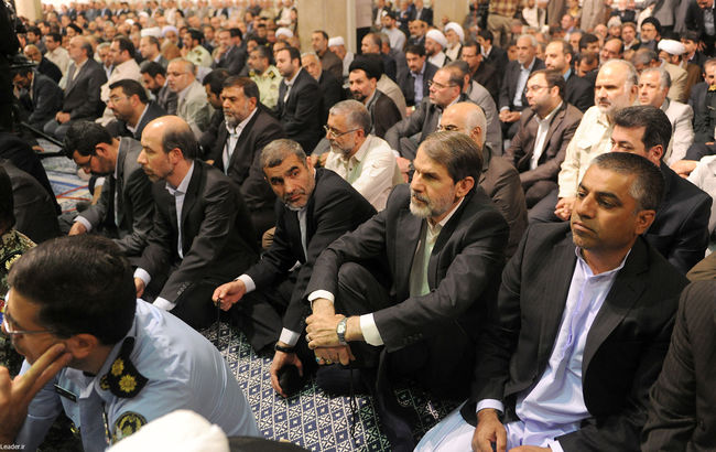 دیدار مسئولان و کارگزاران نظام