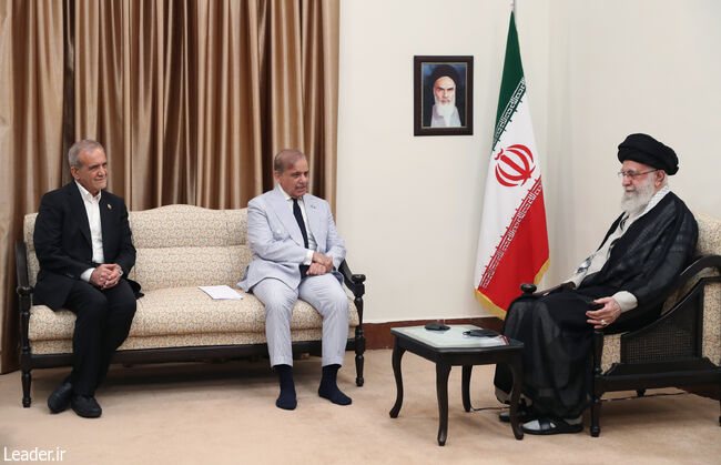 دیدار نخست وزیر پاکستان و هیئت همراه