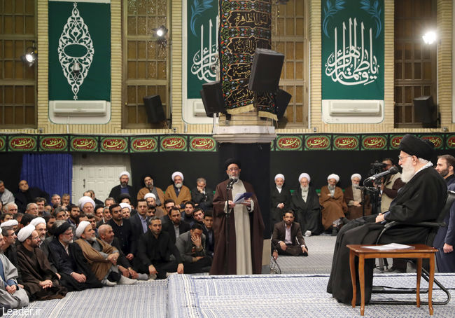 Ayatollah Khamenei meets with thousands of people from East Azerbaijan Province.