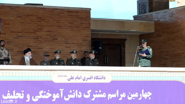 Supreme Leader Declares in Armed Forces Cadets Graduation Ceremony