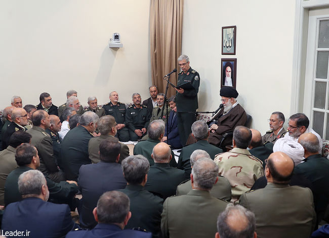 Rencontre avec les hauts commandants des formes armées