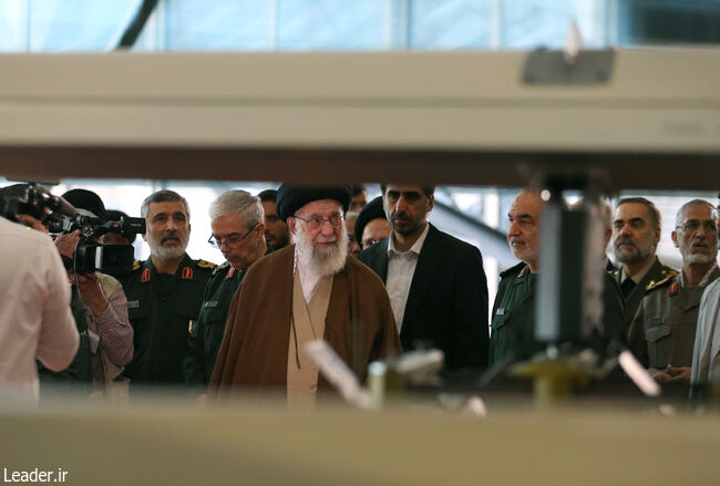 Visit of the Commander in Chief to the IRGC Aerospace Force Exhibition: