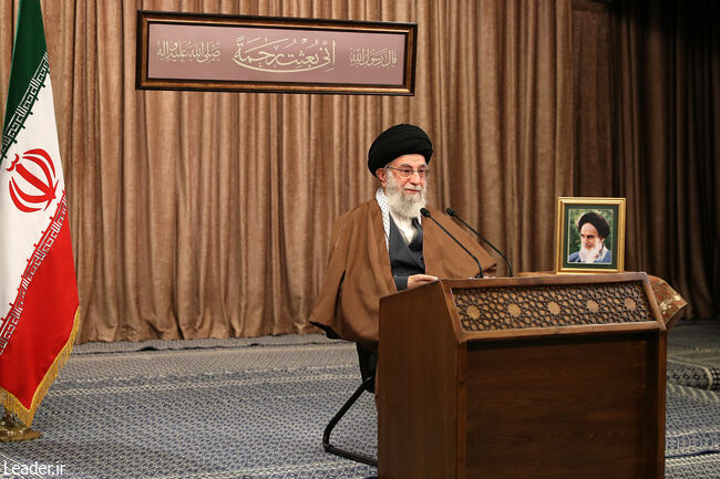 قائد الثورة الاسلامية المعظم في خطاب متلفز مباشر بمناسبة عيد المبعث النبوي الشريف