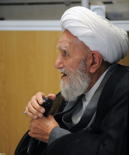 عیادت آیت الله ناصری دولت آبادی از رهبر معظم انقلاب