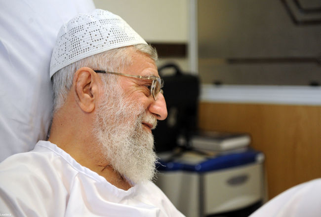 عیادت آیت الله ناصری دولت آبادی از رهبر معظم انقلاب
