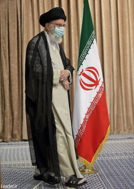 The Supreme Leader of the Islamic Revolution in a live televised program