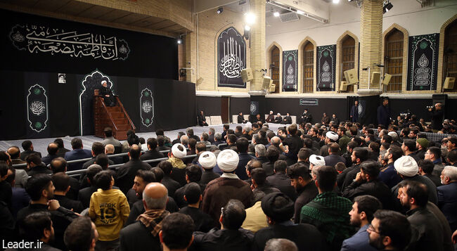 Состоялась траурная церемония по случаю шахадата Ее Светлости Фатимы-Захры (ДБМ)