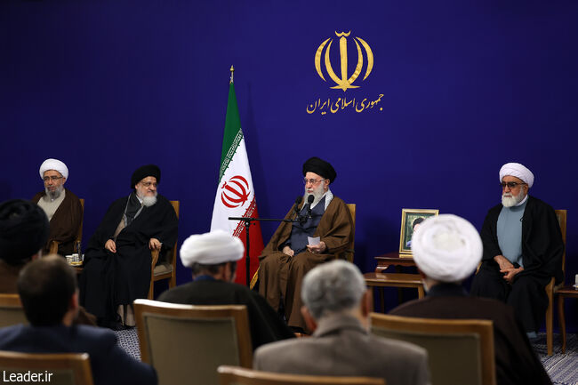 دیدار با اعضای کنگره بزرگداشت آیت‌الله میلانی