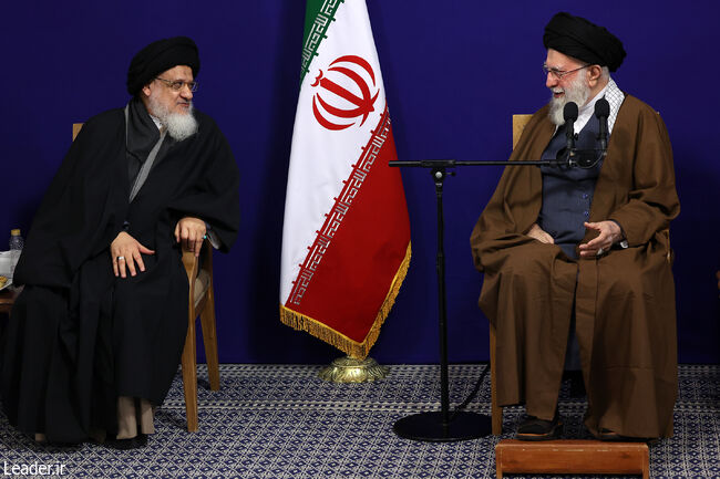 دیدار با اعضای کنگره بزرگداشت آیت‌الله میلانی